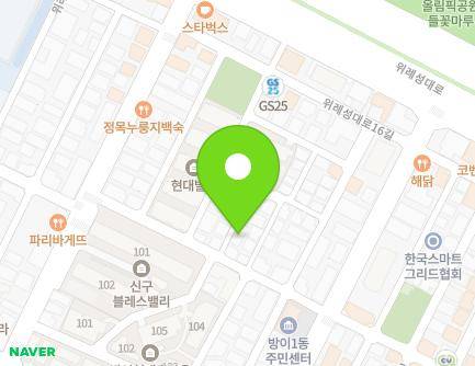 34-6 Yangjae-daero 71-gil, Songpa-gu, Seoul, Republic of Korea Map