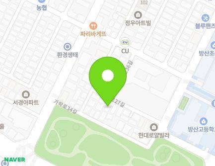 25-29 Ogeum-ro 27-gil, Songpa-gu, Seoul, Republic of Korea Map