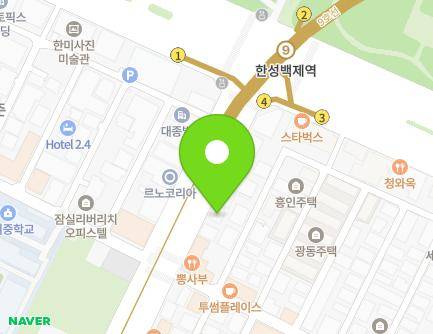 504 Baekjegobun-ro, Songpa-gu, Seoul, Republic of Korea Map