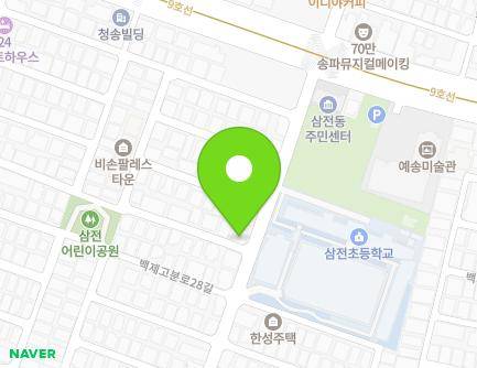 16 Baekjegobun-ro 28-gil, Songpa-gu, Seoul, Republic of Korea Map