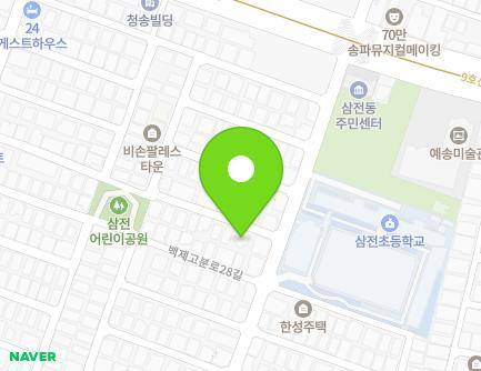 16-5 Baekjegobun-ro 28-gil, Songpa-gu, Seoul, Republic of Korea Map