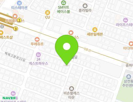 6 Baekjegobun-ro 24-gil, Songpa-gu, Seoul, Republic of Korea Map