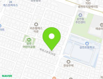 20-8 Baekjegobun-ro 28-gil, Songpa-gu, Seoul, Republic of Korea Map