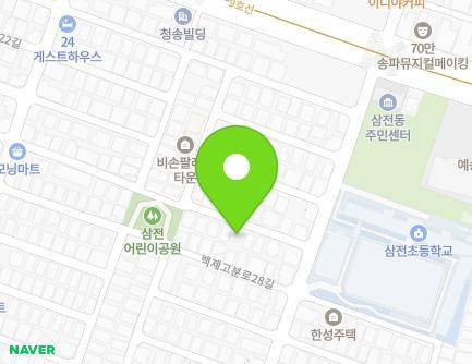 16-11 Baekjegobun-ro 28-gil, Songpa-gu, Seoul, Republic of Korea Map