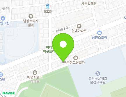 122 Songpa-daero 37-gil, Songpa-gu, Seoul, Republic of Korea Map