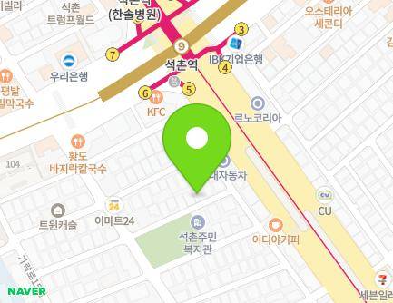 13-17 Baekjegobun-ro 40-gil, Songpa-gu, Seoul, Republic of Korea Map