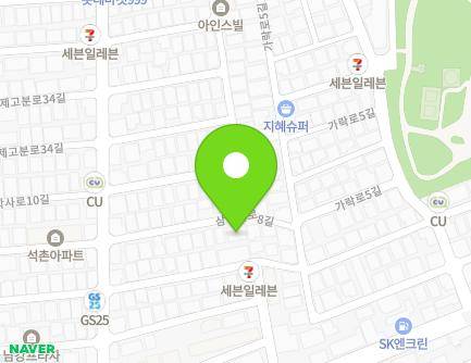 28-1 Samhaksa-ro 8-gil, Songpa-gu, Seoul, Republic of Korea Map