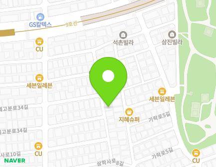 3-43 Baekjegobun-ro 34-gil, Songpa-gu, Seoul, Republic of Korea Map