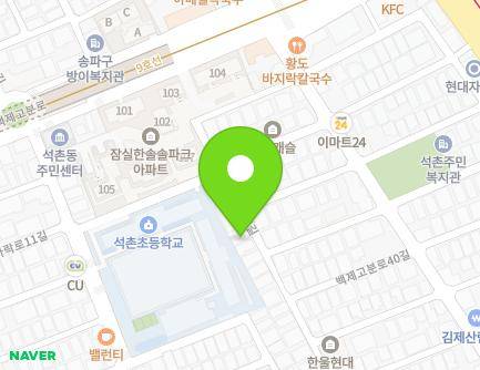 25 Garak-ro 15-gil, Songpa-gu, Seoul, Republic of Korea Map