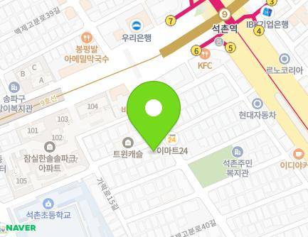 15 Songpa-daero 43-gil, Songpa-gu, Seoul, Republic of Korea Map