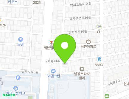 6 Samhaksa-ro 6-gil, Songpa-gu, Seoul, Republic of Korea Map