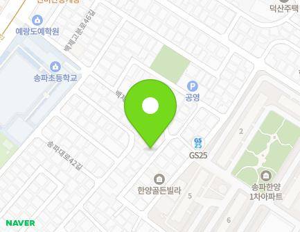 28 Baekjegobun-ro 44-gil, Songpa-gu, Seoul, Republic of Korea Map
