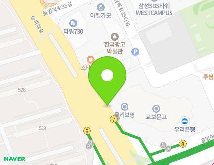 554-2 Songpa-daero, Songpa-gu, Seoul, Republic of Korea Map