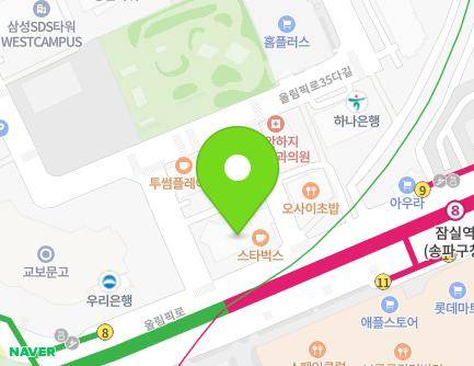 289 Olympic-ro, Songpa-gu, Seoul, Republic of Korea Map