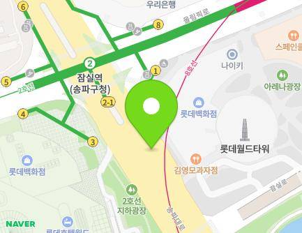 B156 Jamsil-ro, Songpa-gu, Seoul, Republic of Korea Map