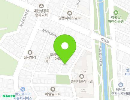 1-14 Seongnaecheon-ro 6-gil, Songpa-gu, Seoul, Republic of Korea Map