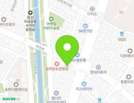 168 Macheon-ro, Songpa-gu, Seoul, Republic of Korea Map