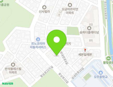 19-7 Seongnaecheon-ro 8-gil, Songpa-gu, Seoul, Republic of Korea Map