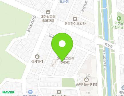 9-13 Seongnaecheon-ro 6-gil, Songpa-gu, Seoul, Republic of Korea Map