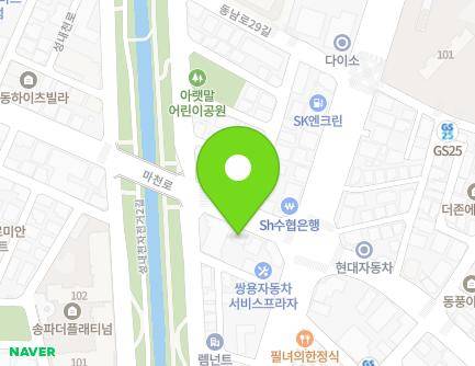 166 Macheon-ro, Songpa-gu, Seoul, Republic of Korea Map