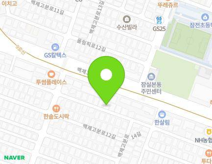 3-19 Baekjegobun-ro 12-gil, Songpa-gu, Seoul, Republic of Korea Map