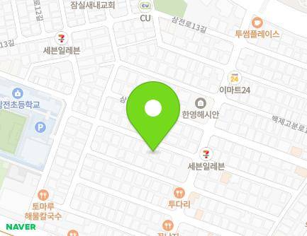 15-11 Baekjegobun-ro 19-gil, Songpa-gu, Seoul, Republic of Korea Map