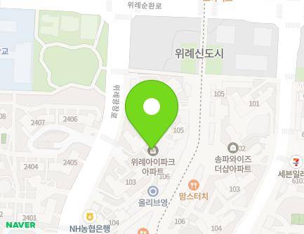 136 Wiryegwangjang-ro, Songpa-gu, Seoul, Republic of Korea Map