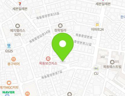 14-10 Mokdongjungangbon-ro 7-gil, Yangcheon-gu, Seoul, Republic of Korea Map