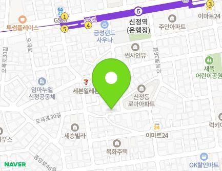 16-2 Omok-ro 34-gil, Yangcheon-gu, Seoul, Republic of Korea Map