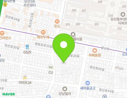 24 Dangsan-ro 20-gil, Yeongdeungpo-gu, Seoul, Republic of Korea Map