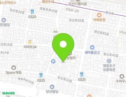 24-9 Dangsan-ro 16-gil, Yeongdeungpo-gu, Seoul, Republic of Korea Map