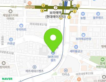 2 Yeouidaebang-ro 23-gil, Yeongdeungpo-gu, Seoul, Republic of Korea Map