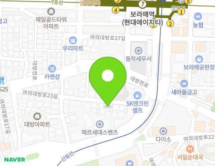 7 Yeouidaebang-ro 23-gil, Yeongdeungpo-gu, Seoul, Republic of Korea Map