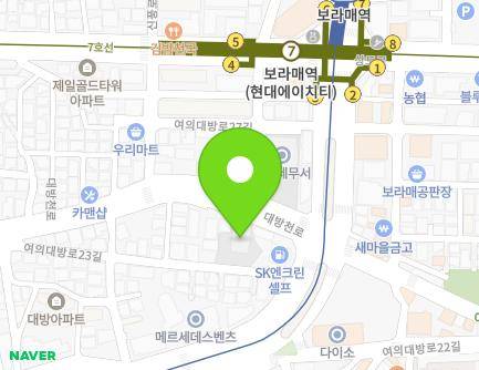 258 Daebangcheon-ro, Yeongdeungpo-gu, Seoul, Republic of Korea Map