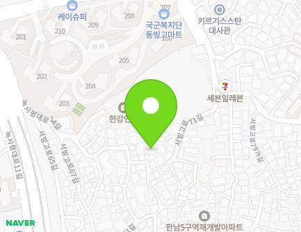 59 Seobinggo-ro 71-gil, Yongsan-gu, Seoul, Republic of Korea Map