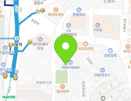 17-7 Huam-ro 57-gil, Yongsan-gu, Seoul, Republic of Korea Map