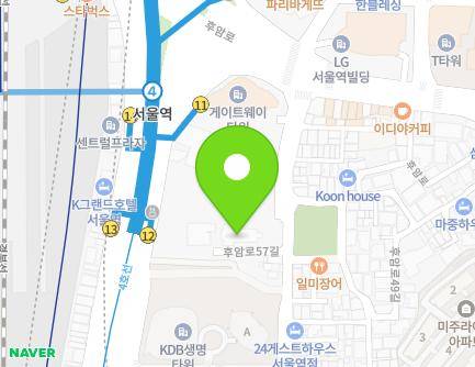 26 Huam-ro 57-gil, Yongsan-gu, Seoul, Republic of Korea Map