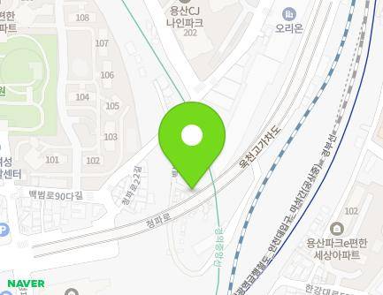 43-21 Baekbeom-ro 90da-gil, Yongsan-gu, Seoul, Republic of Korea Map