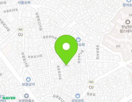 19-3 Jangmun-ro 41ga-gil, Yongsan-gu, Seoul, Republic of Korea Map