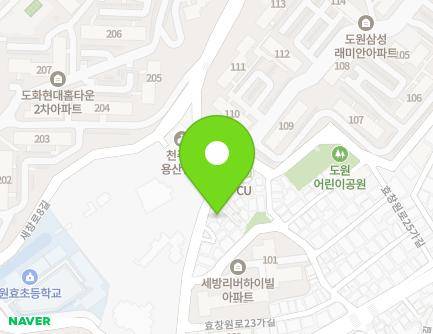 34 Hyochangwon-ro 15-gil, Yongsan-gu, Seoul, Republic of Korea Map