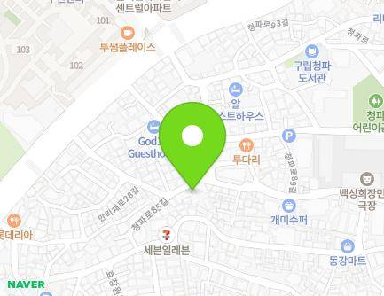 53 Cheongpa-ro 85-gil, Yongsan-gu, Seoul, Republic of Korea Map