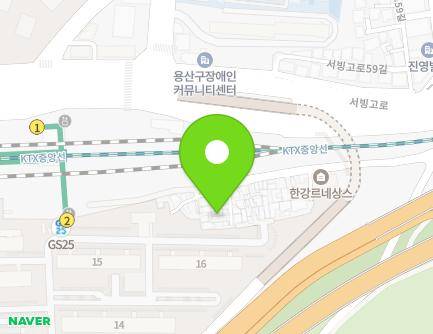 43-20 Seobinggo-ro 62-gil, Yongsan-gu, Seoul, Republic of Korea Map