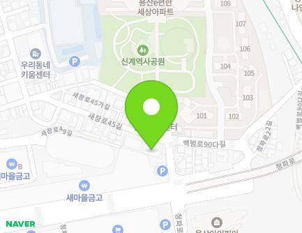 78 Saechang-ro 45-gil, Yongsan-gu, Seoul, Republic of Korea Map