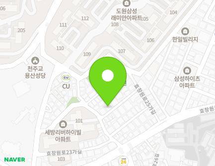 14-5 Hyochangwon-ro 23-gil, Yongsan-gu, Seoul, Republic of Korea Map