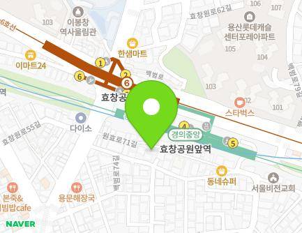 55 Wonhyo-ro 71-gil, Yongsan-gu, Seoul, Republic of Korea Map