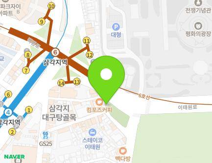 5 Itaewon-ro 2-gil, Yongsan-gu, Seoul, Republic of Korea Map