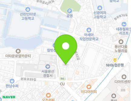 12-9 Wonhyo-ro 89-gil, Yongsan-gu, Seoul, Republic of Korea Map