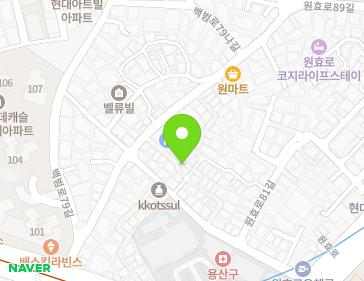 28-9 Baekbeom-ro 77-gil, Yongsan-gu, Seoul, Republic of Korea Map