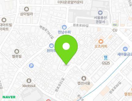 20-3 Wonhyo-ro 81-gil, Yongsan-gu, Seoul, Republic of Korea Map