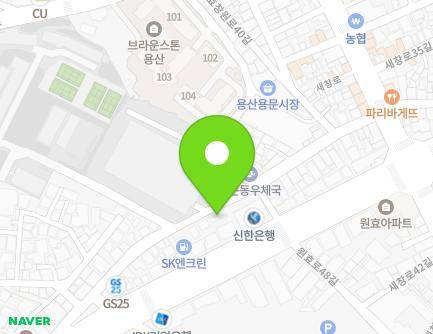 38 Wonhyo-ro 41-gil, Yongsan-gu, Seoul, Republic of Korea Map